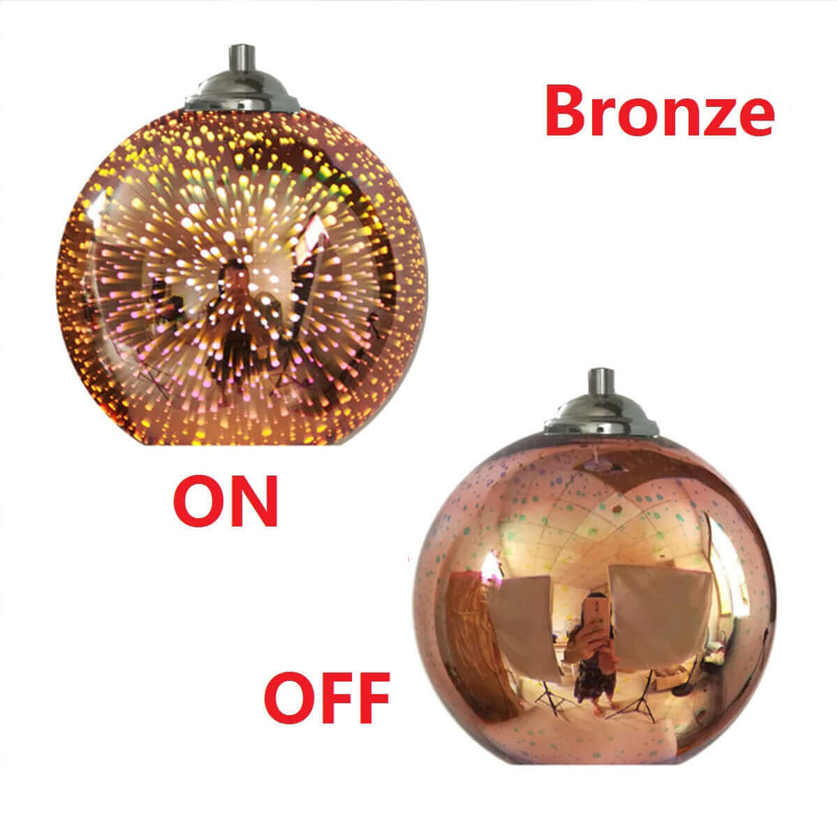 Stunning Crystal Globe Pendant Light Fixture