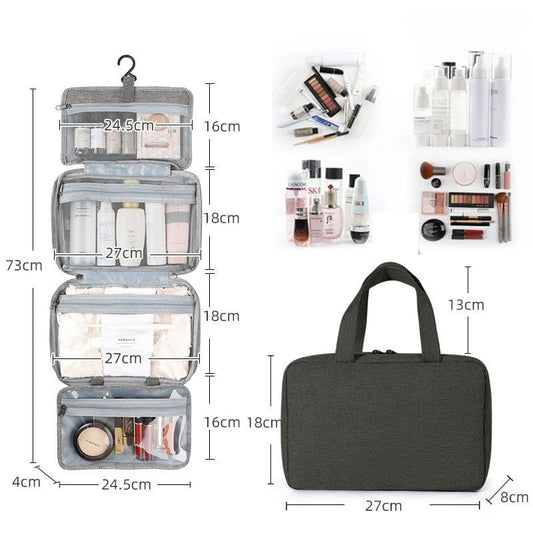 Waterproof Travel Toiletry Bag with Hang Hook - Cofik