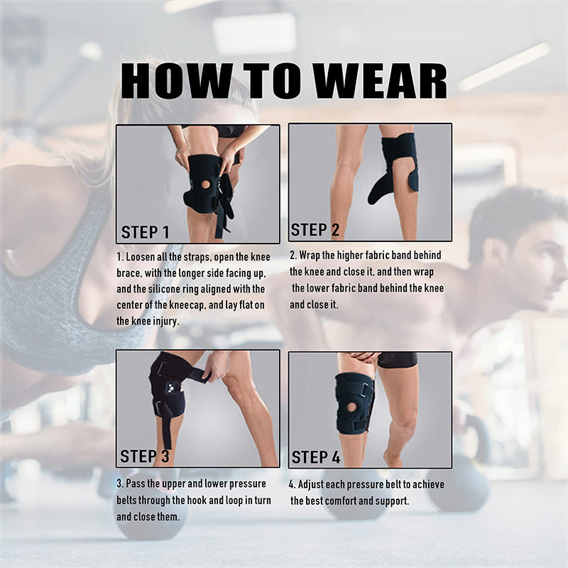 Knee Support Brace for Comfortable Pain Relief