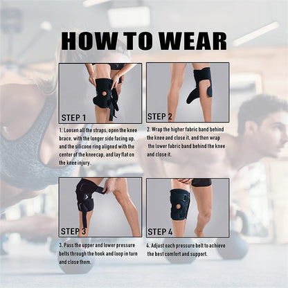 Knee Support Brace for Comfortable Pain Relief