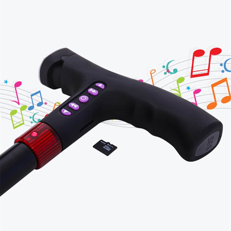 Senior Safety Cane with Fall Alert System
