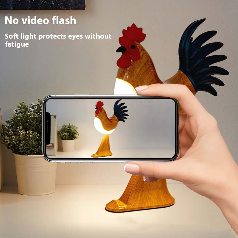 Colorful LED Night Light Lamp with Sound and Dimmer