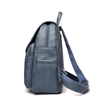 Fashionable Ladies Genuine Leather Backpack