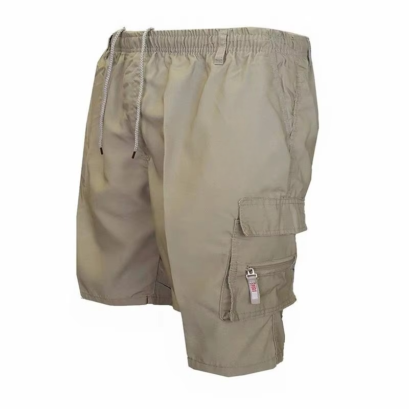 Relaxed Fit Mens Cargo Shorts with Multiple Pockets