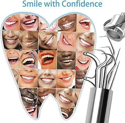 Premium 7 Piece Metal Toothpick Set