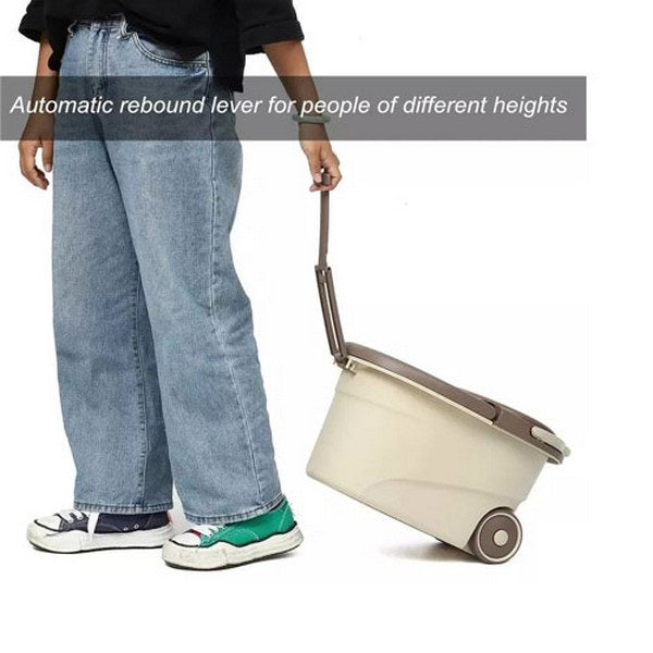Deluxe Microfiber Mop and Bucket Set