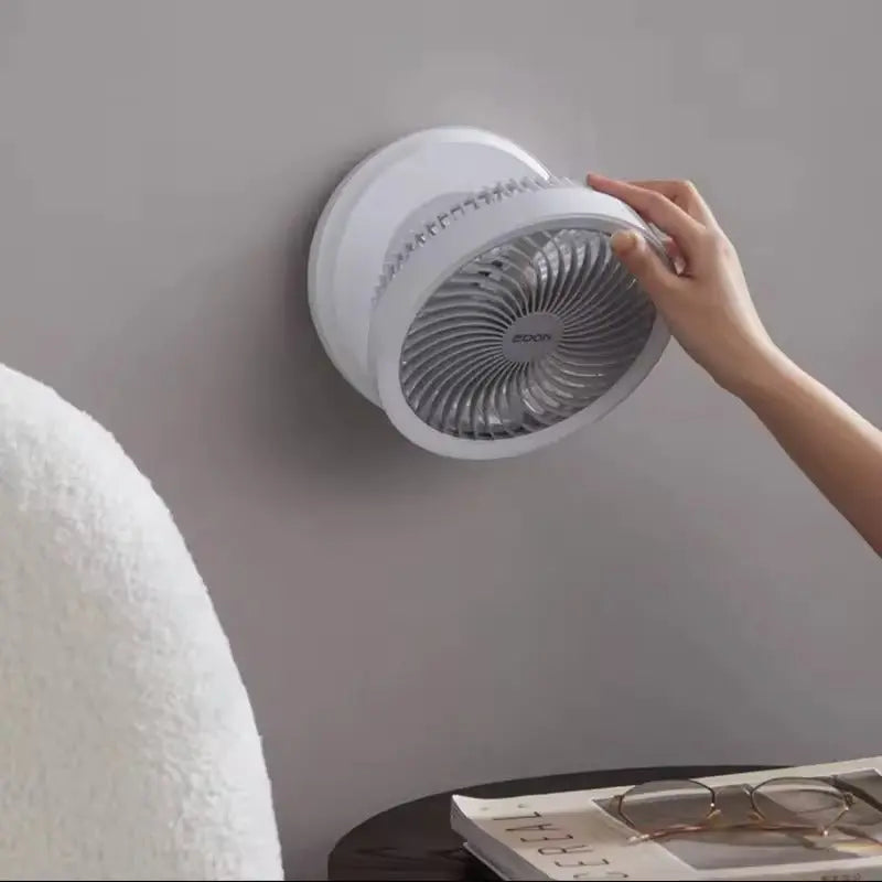 Compact Dual Function Wall Table Fan