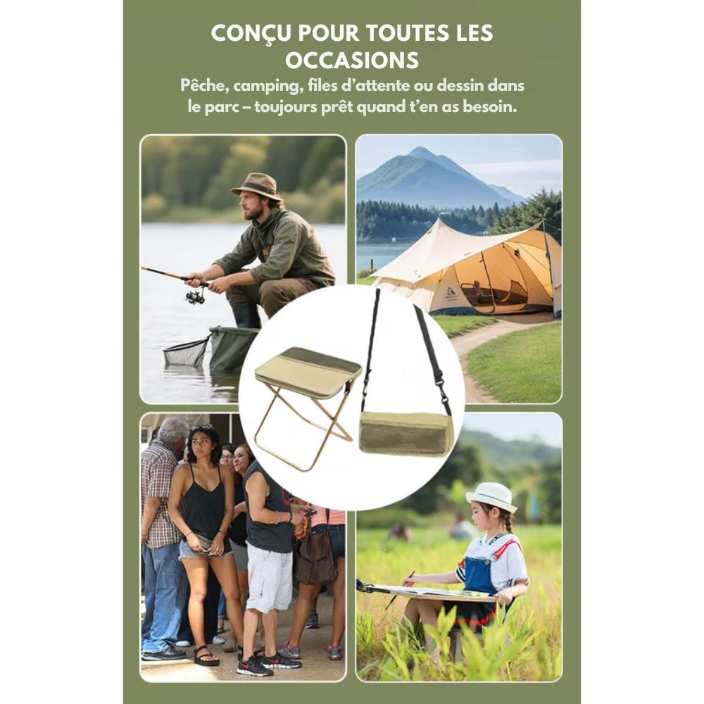 Portable Foldable Chair Backpack