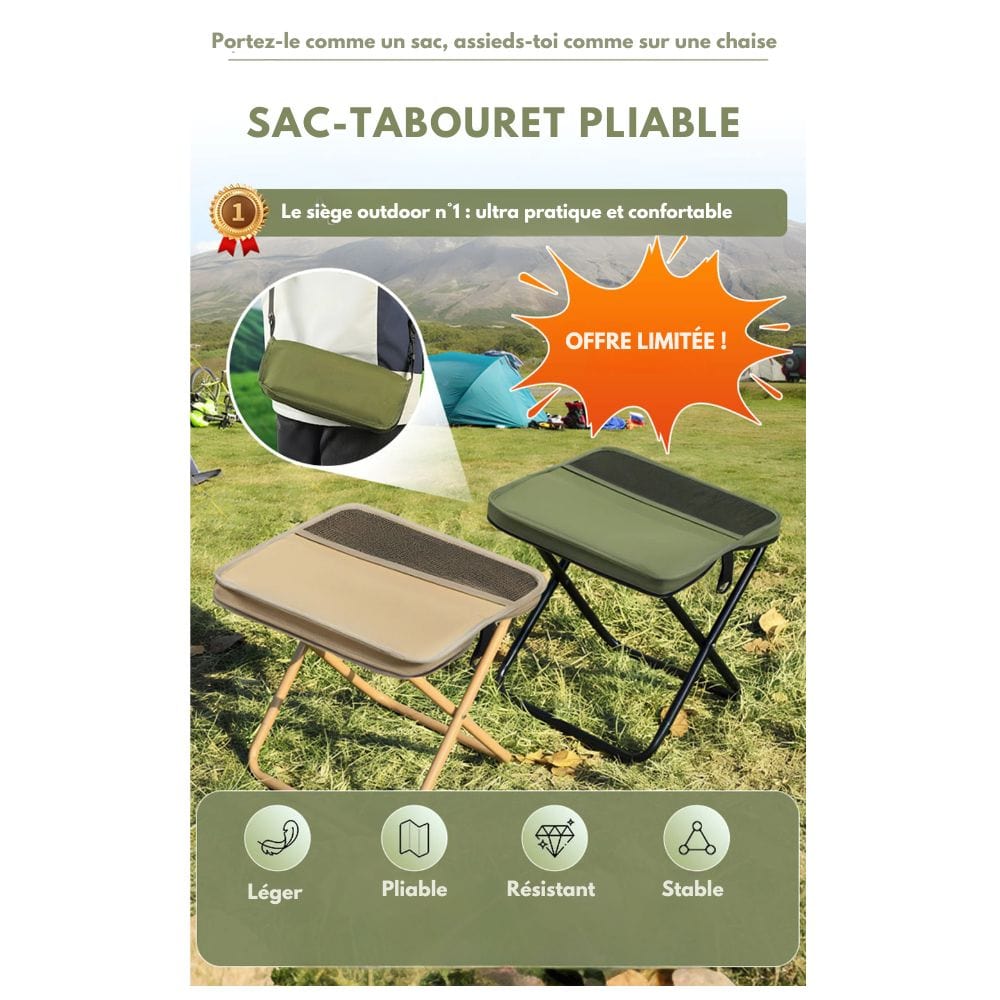 Portable Foldable Chair Backpack - Cofik