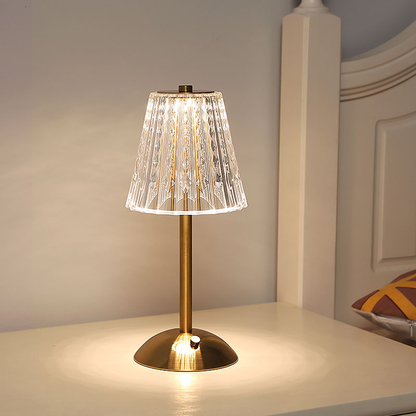 Classic Glass Dimmable Desk Lamp