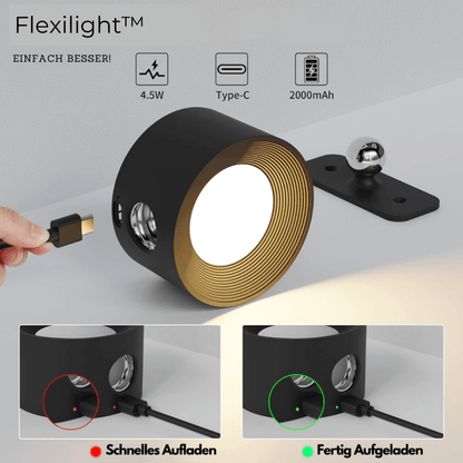 Flexible Cordless LED Wall Light – Adjustable Head