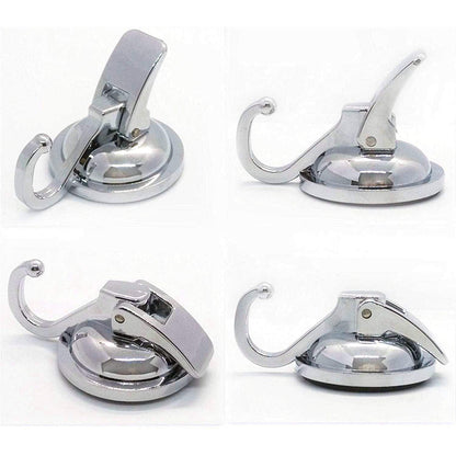 Strong 2-Pack Suction Cup Hooks for Heavy Items