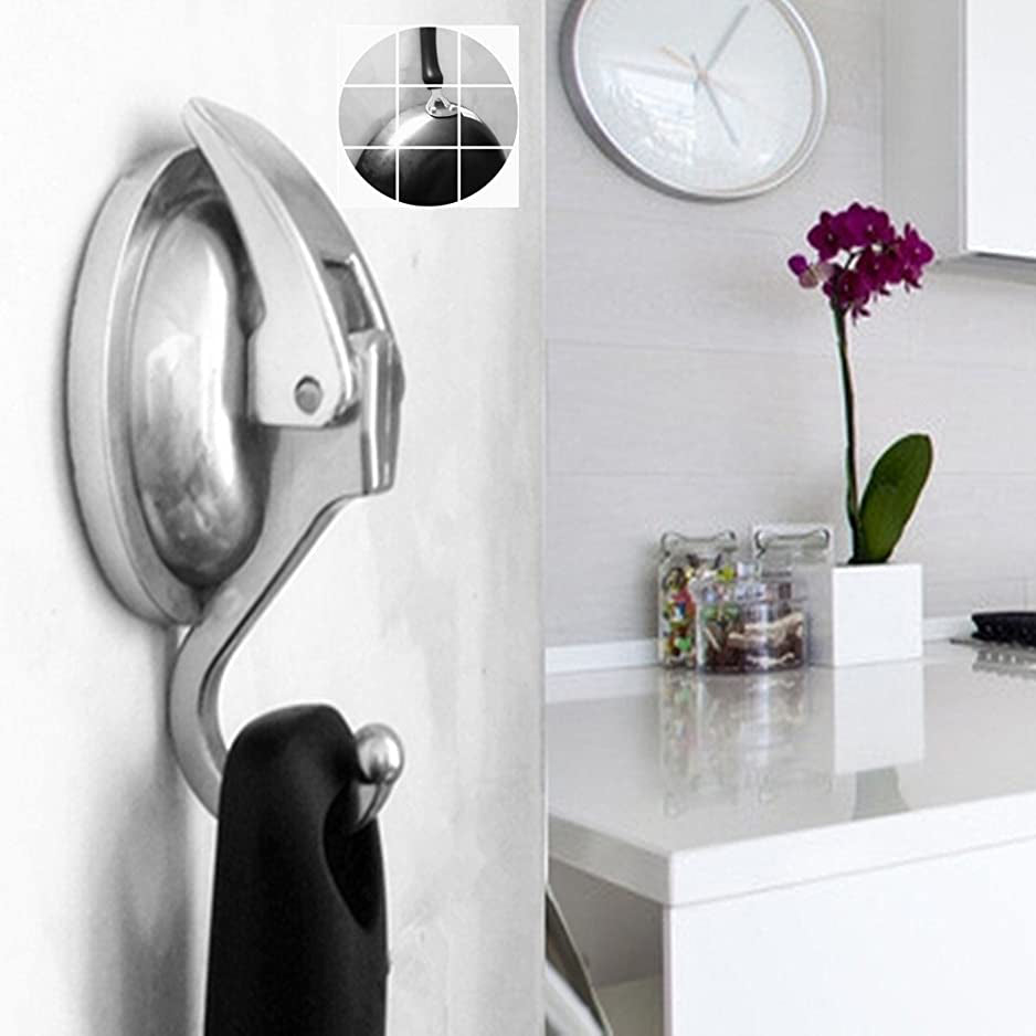 Strong 2-Pack Suction Cup Hooks for Heavy Items
