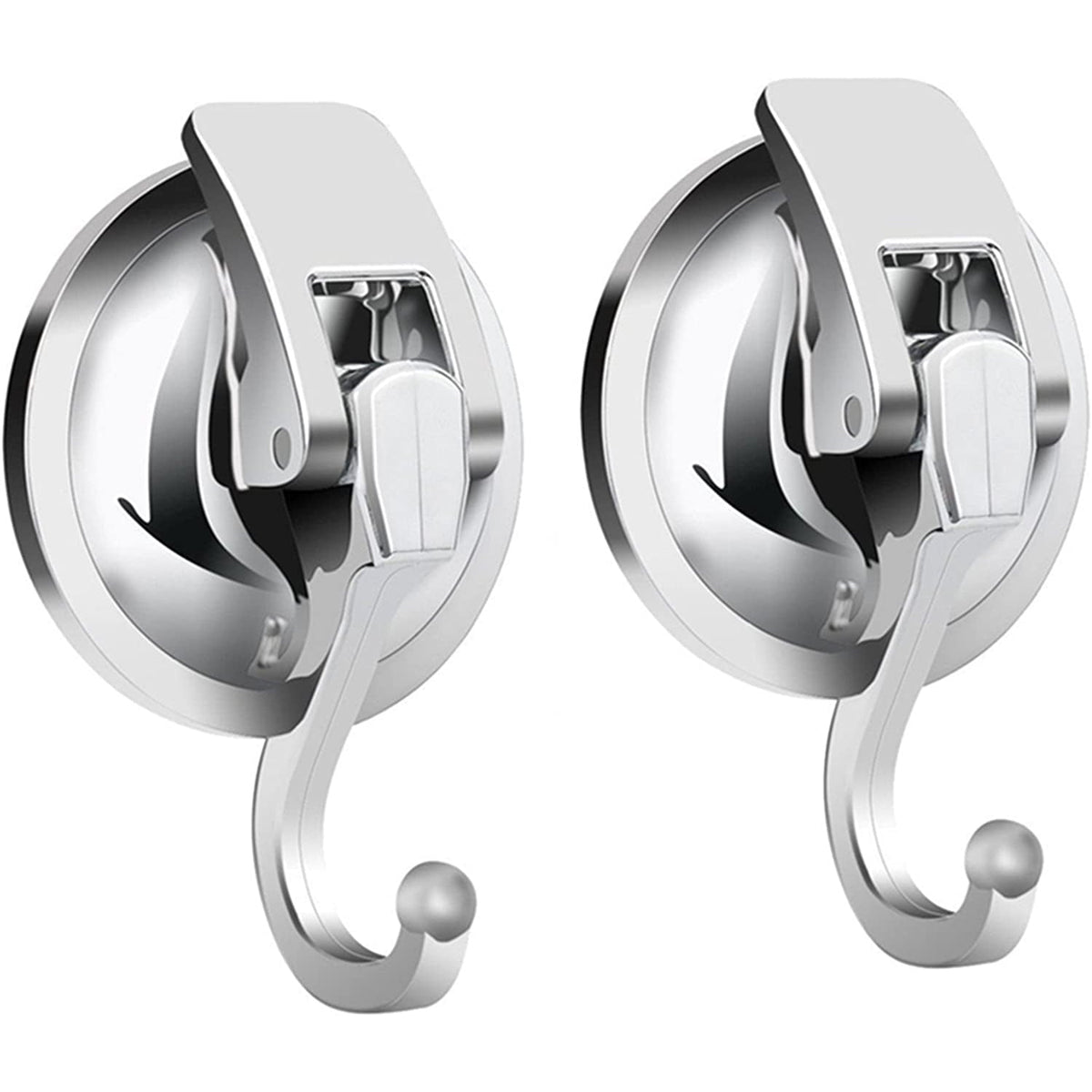 Strong 2-Pack Suction Cup Hooks for Heavy Items - Cofik