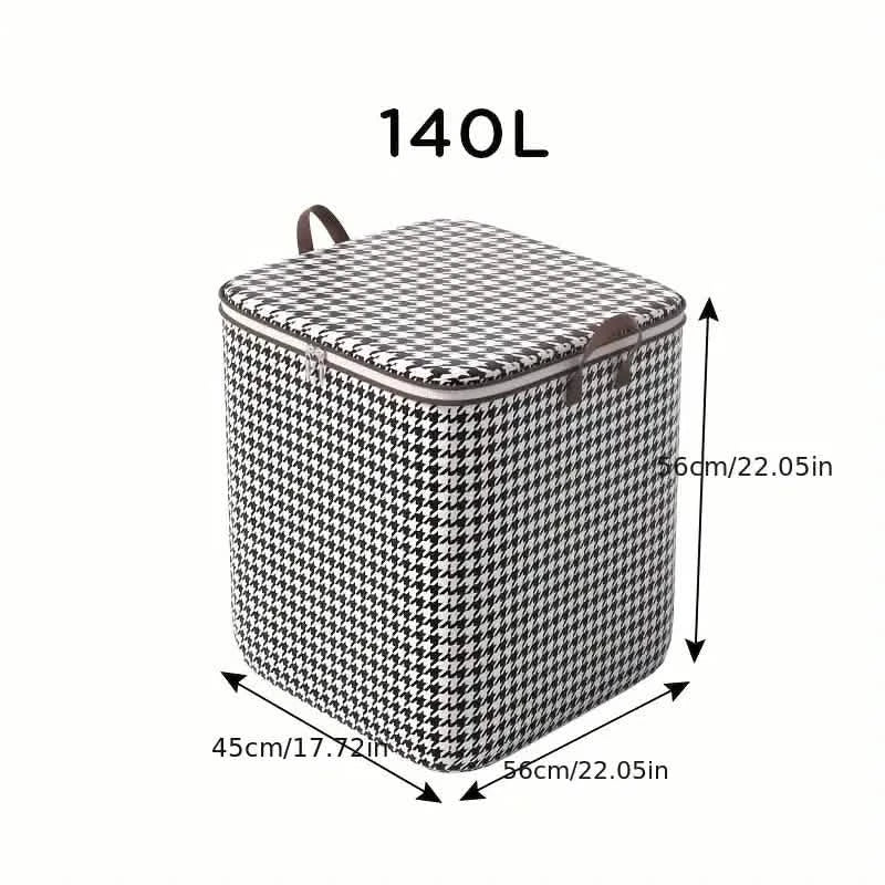 2-Pack: Thick Storage Bags Closet Organizers Foldable
