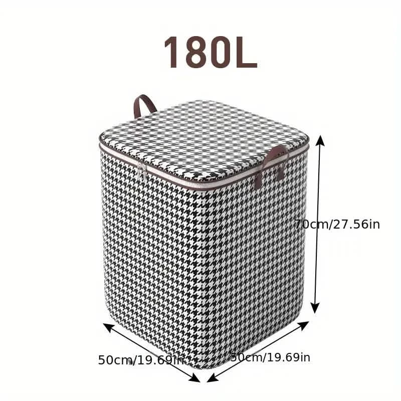 2-Pack: Thick Storage Bags Closet Organizers Foldable