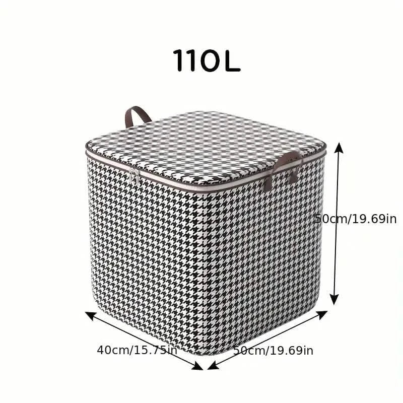 2-Pack: Thick Storage Bags Closet Organizers Foldable