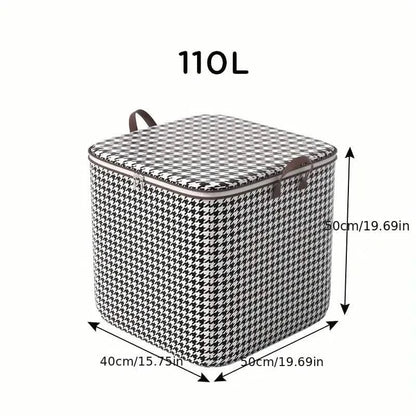 2-Pack: Thick Storage Bags Closet Organizers Foldable