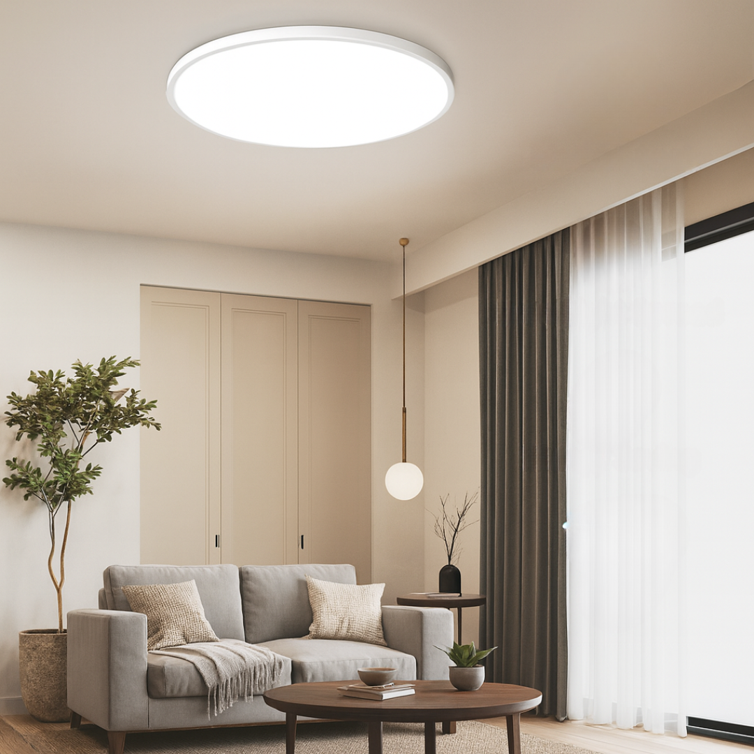 Stylish Circular LED Ceiling Light Fixtures