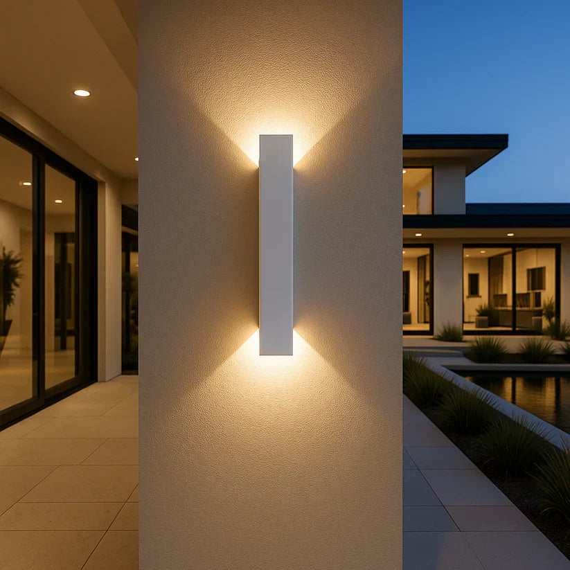 Weatherproof Outdoor LED Security Wall Lamp