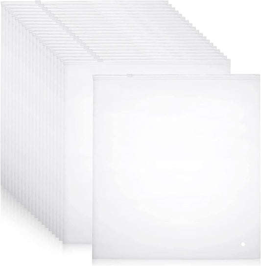 Clear Reusable Clothing Storage Bags - 20 Pack - Cofik