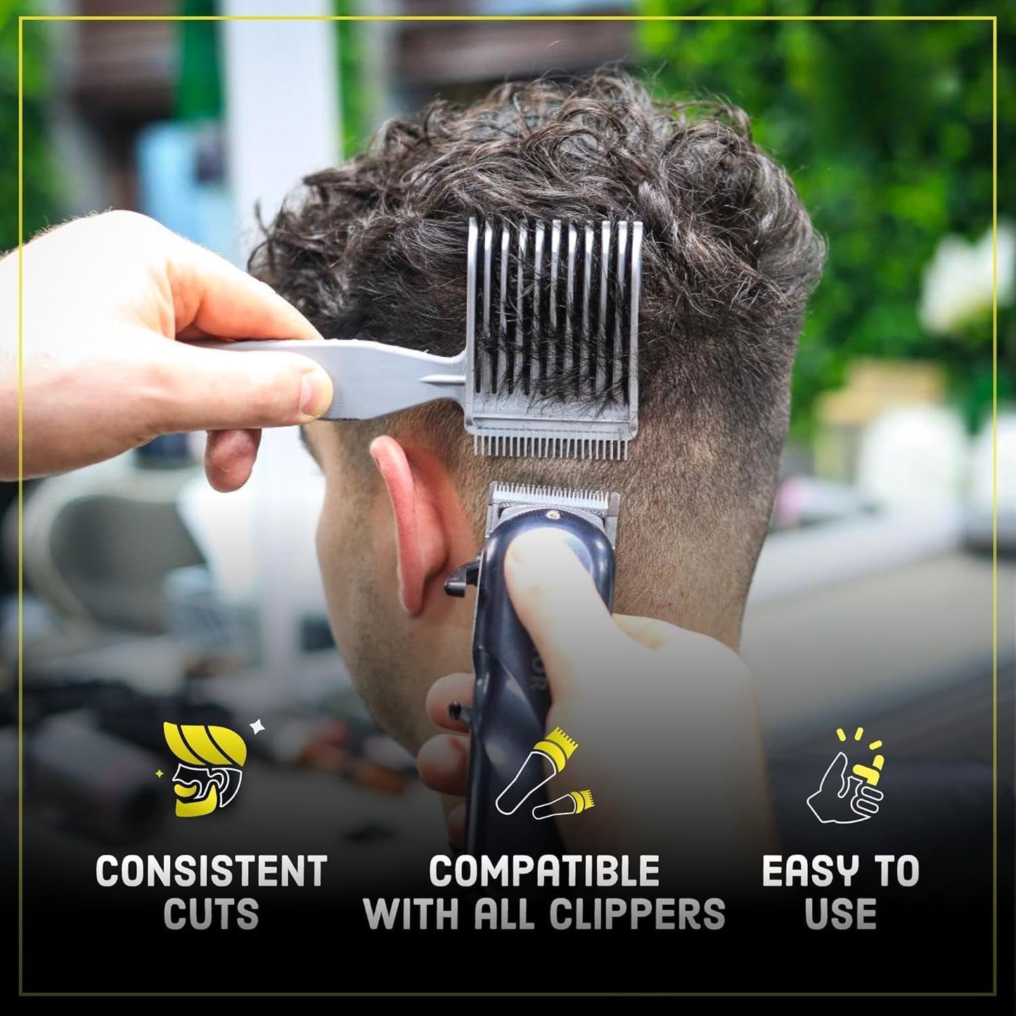 Noxord Fade Comb - Easy Hair Cutting Tool for Home Use