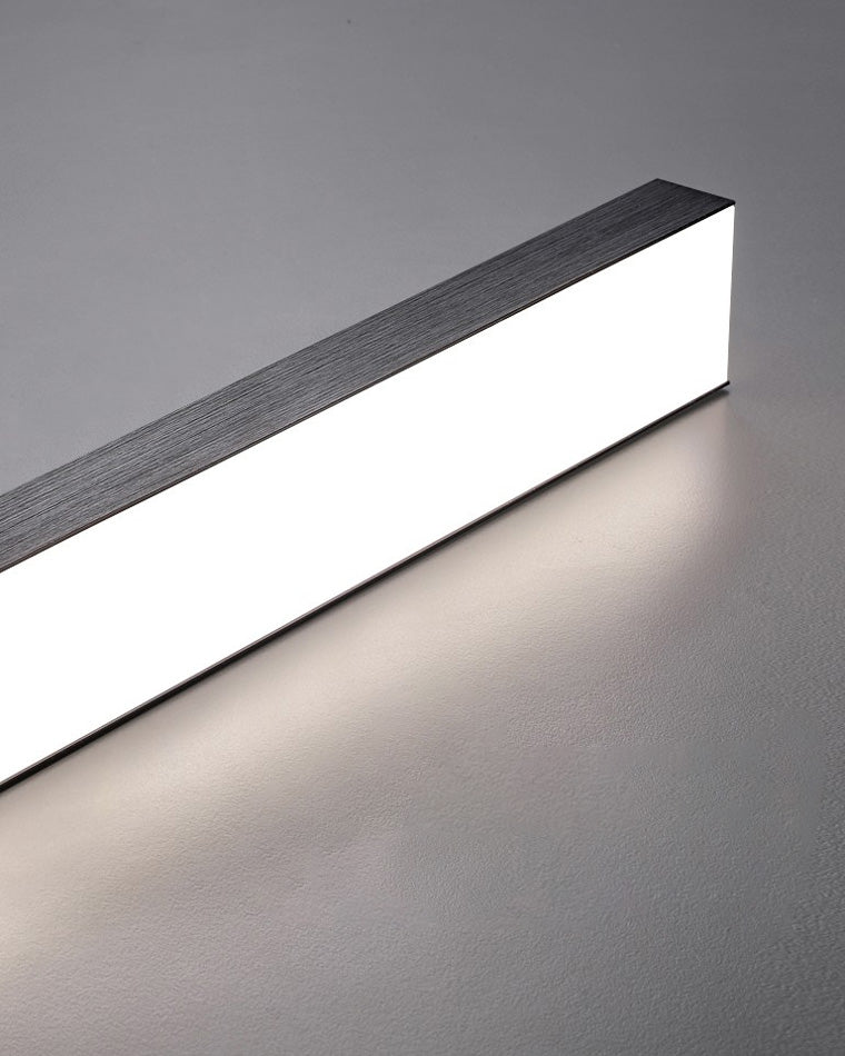 Sleek Metal Kitchen Island LED Pendant Light