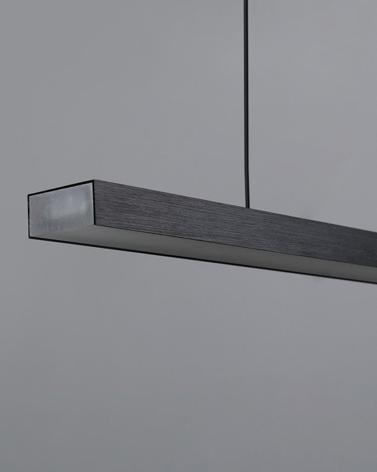 Sleek Metal Kitchen Island LED Pendant Light