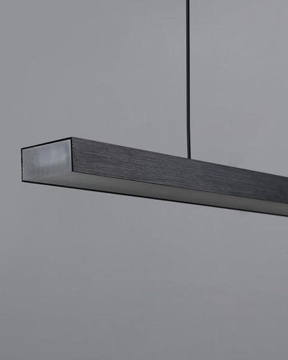 Sleek Metal Kitchen Island LED Pendant Light