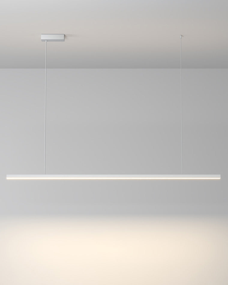 Sleek Metal Kitchen Island LED Pendant Light