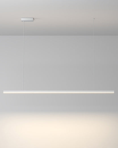 Sleek Metal Kitchen Island LED Pendant Light