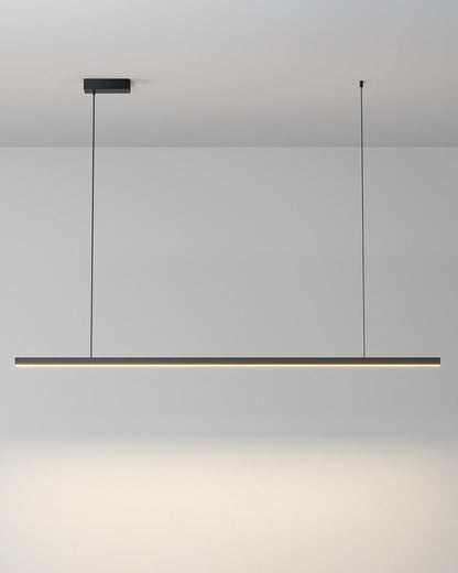 Sleek Metal Kitchen Island LED Pendant Light