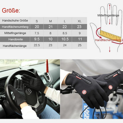 Warm Waterproof Touchscreen Gloves for Men Women