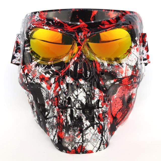 Trendy Sugar Skull Face Mask