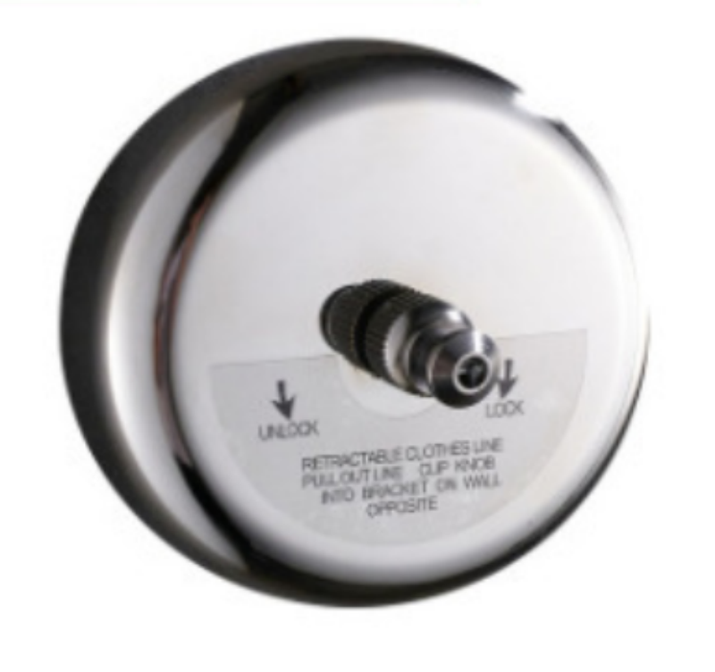 Easy Install 2.8m Retractable Stainless Steel Clothes Line - Cofik