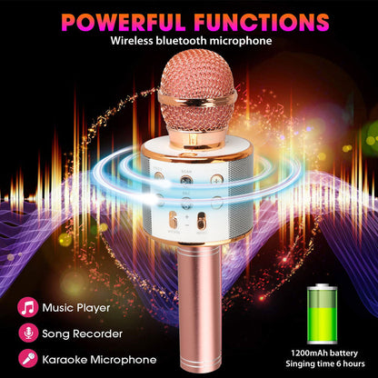 Portable Wireless Karaoke Mic