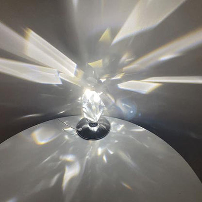 Elegant Crystal LED Desk Lamp