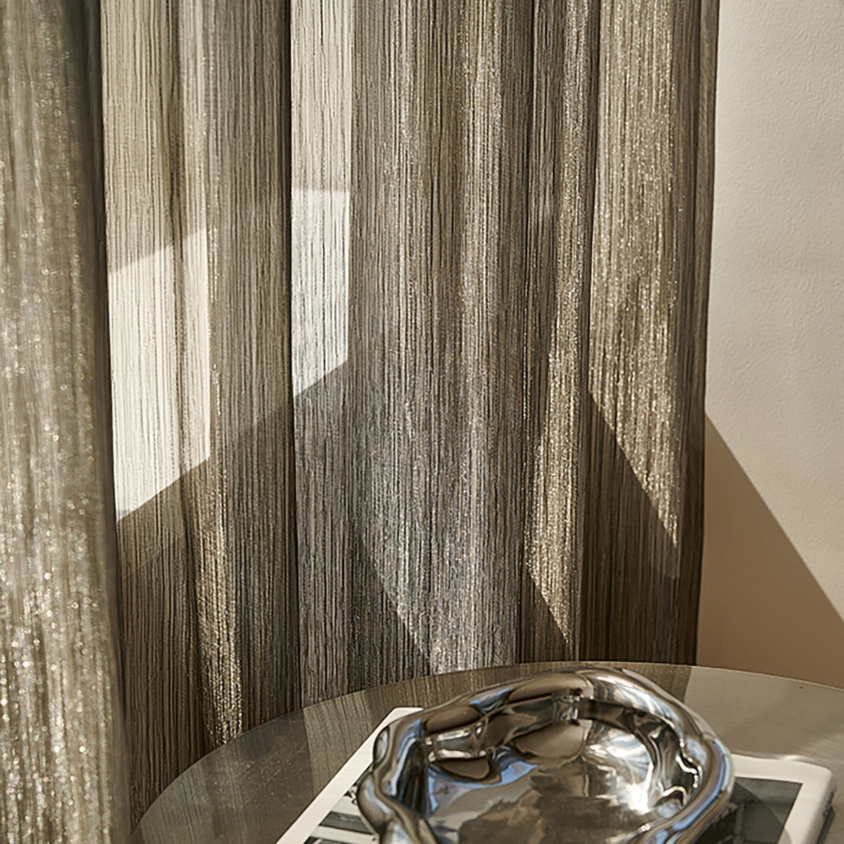 Sheer White Drapes for Living Room