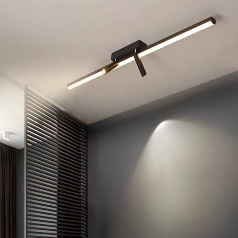 Sleek LED Linear Ceiling Light Fixtures - Cofik