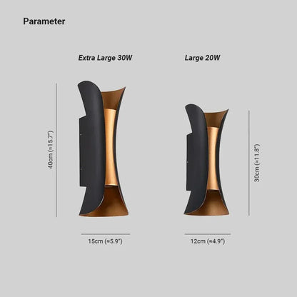 Outdoor Waterproof Wall Lamp IP65 Rated