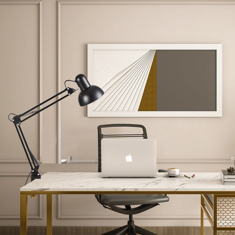 Slim Adjustable Desk Lamp with Clip for Bedroom - Cofik