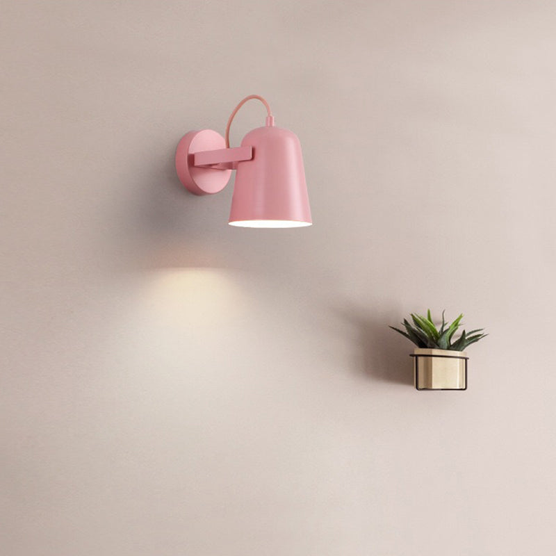 Simple Metal 1-Light Wall Lamp with Adjustable Arm - Cofik