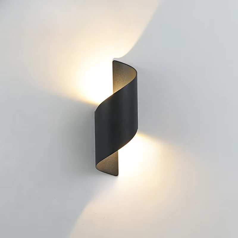 Modern Double-Sided LED Outdoor Wall Light