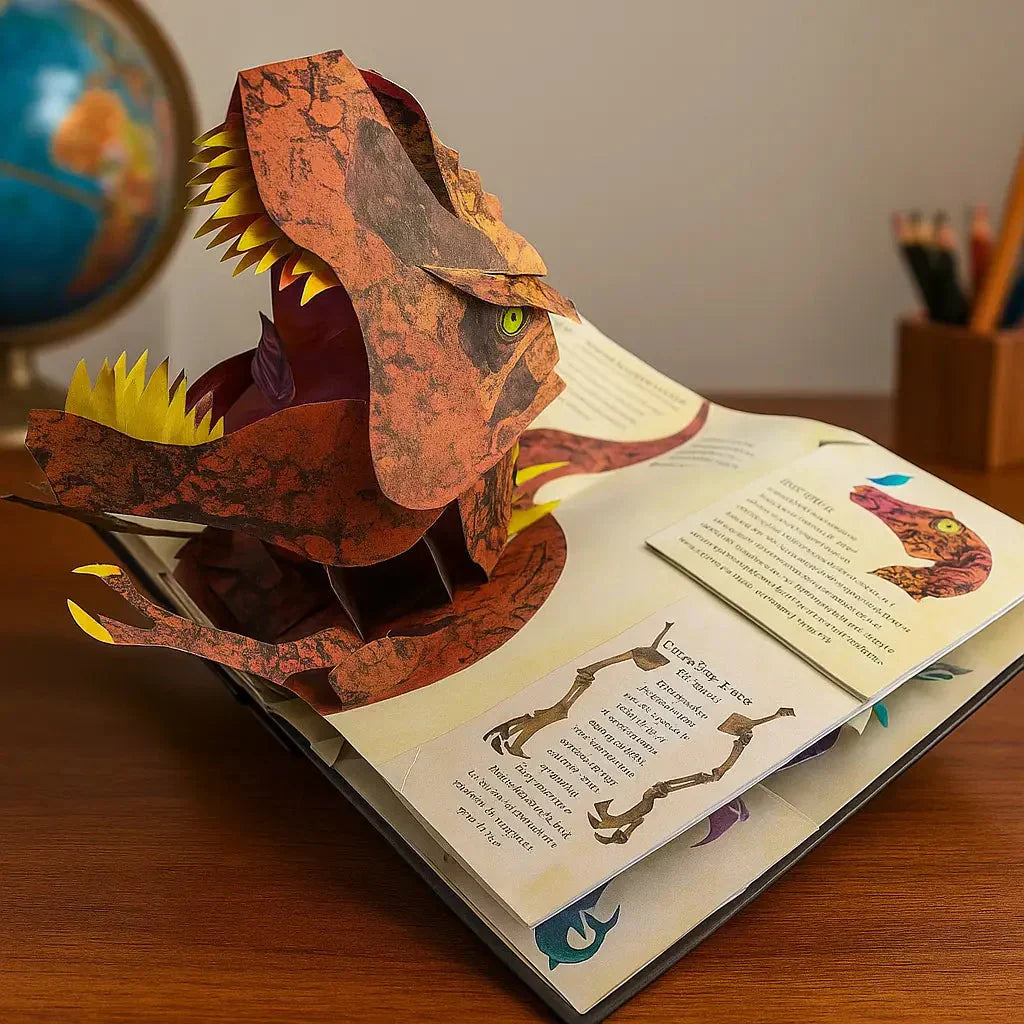 Colorful Interactive Dino Book - Cofik