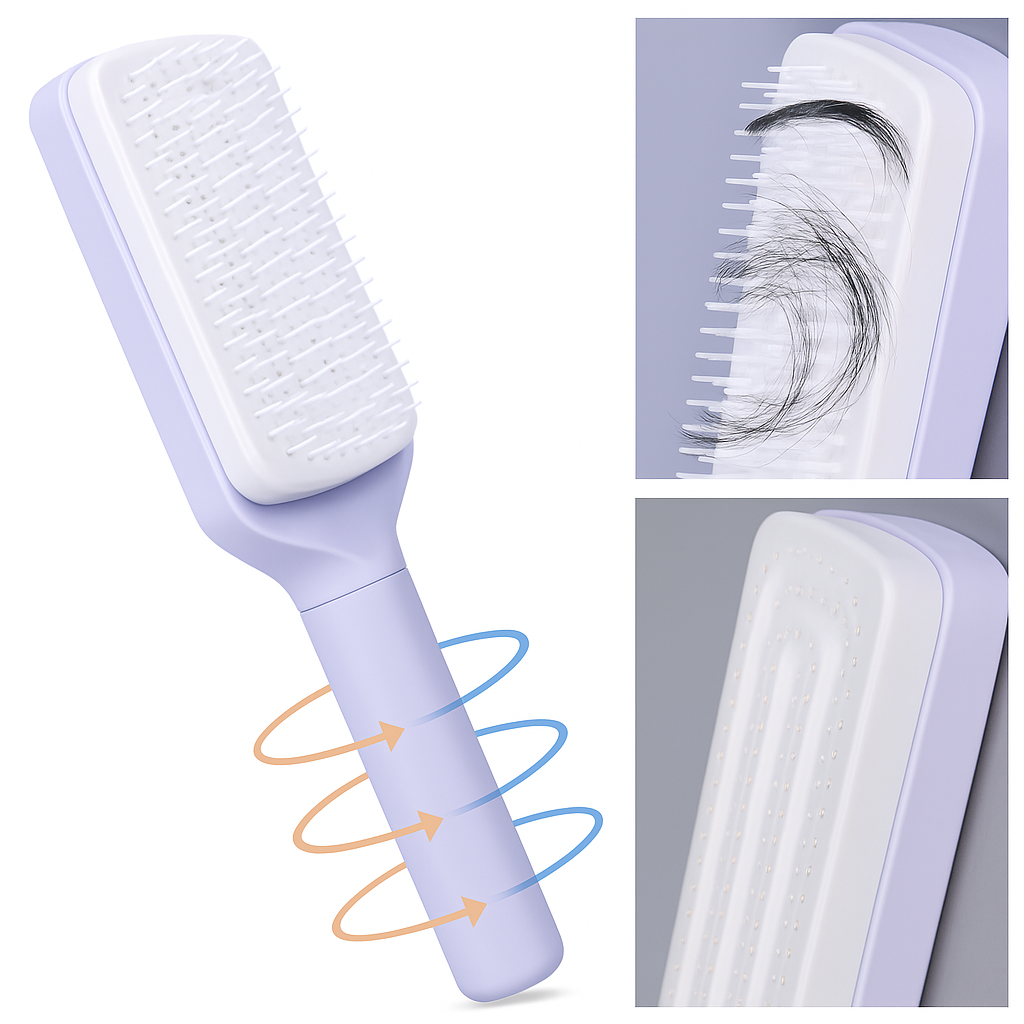 Easy Detangle Hairbrush for All Hair Types