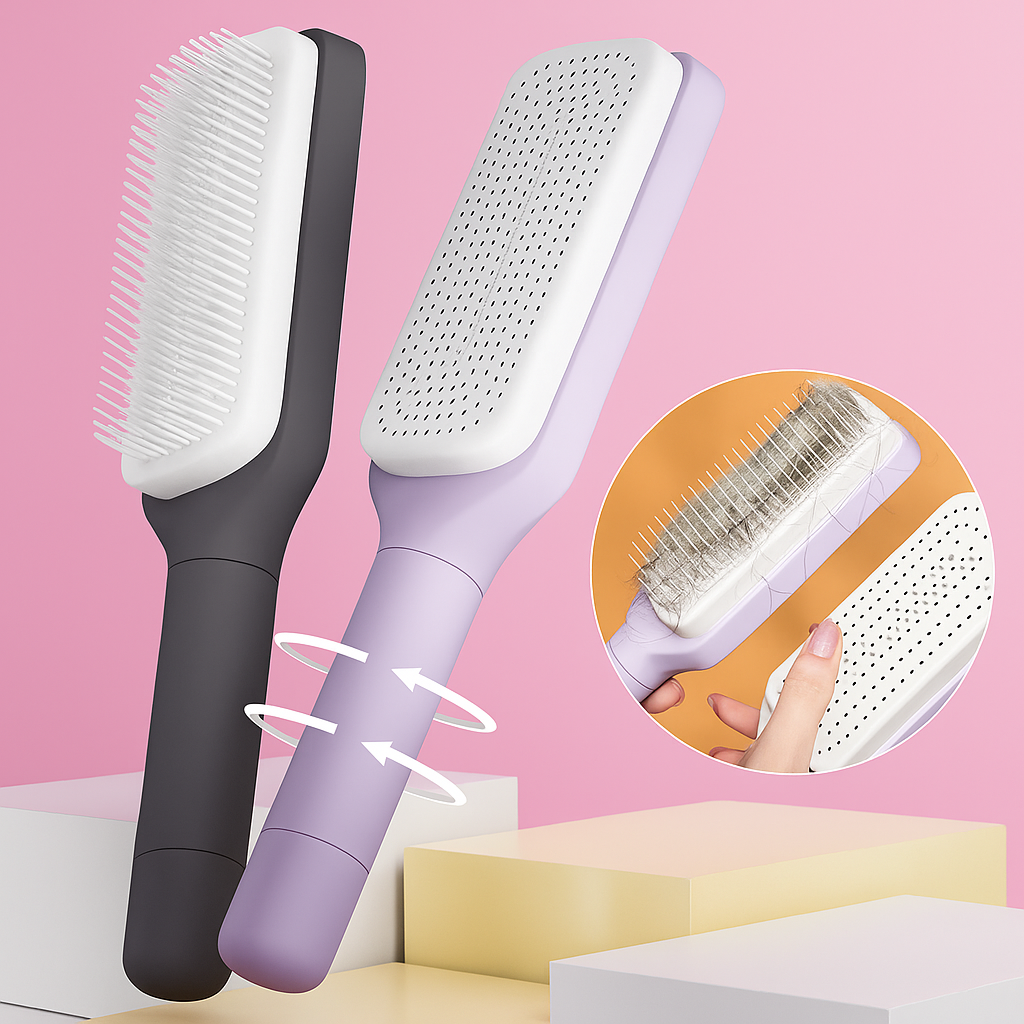 Easy Detangle Hairbrush for All Hair Types