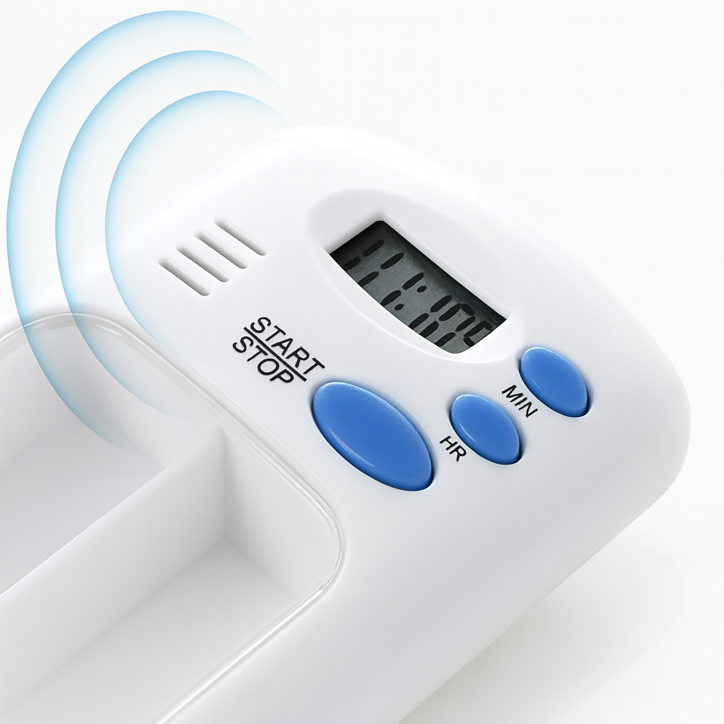 Daily Pill Box Timer Alarm