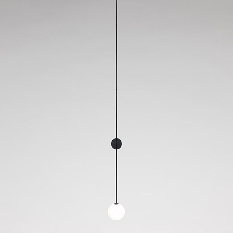 Simple Glass Wall Sconce Lamp with Adjustable Arm