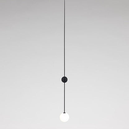 Simple Glass Wall Sconce Lamp with Adjustable Arm