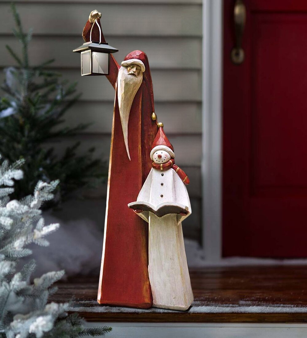 Christmas Snowman Figurine Decoration